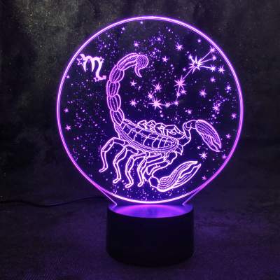 3D светильник "Скорпион"