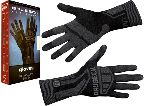 Термоактивные перчатки для бега Brubeck