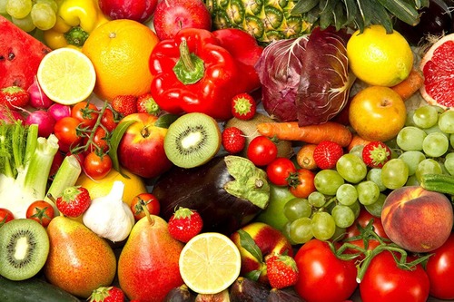 Овощи и фрукты с дачи 